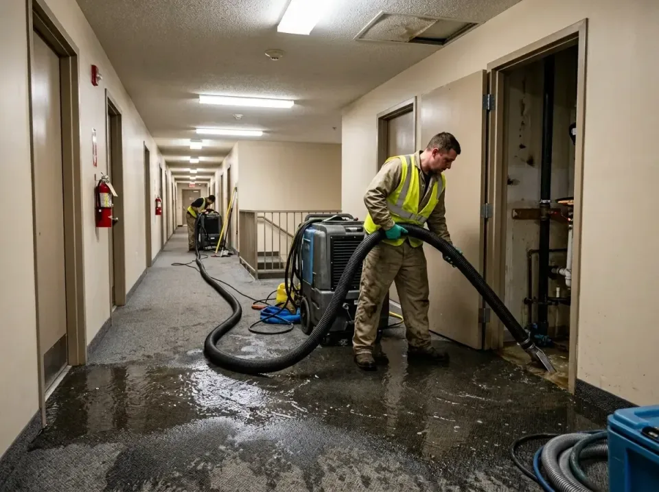 multi-unit-apartment-hallway-f-005 — frequently asked questions, Emergency Burst Pipe Water Extraction & Removal in Stanwood…
